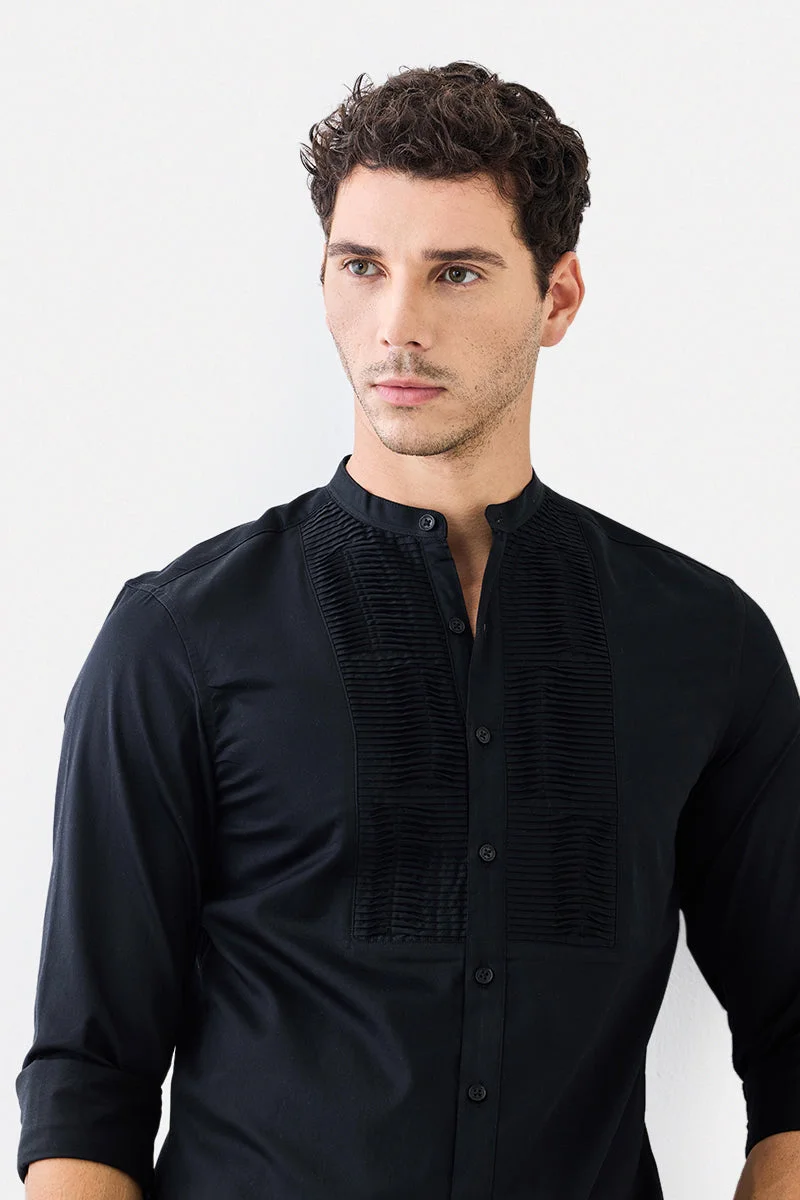 SNITCH Mandarin Pintek Luxe Shirt